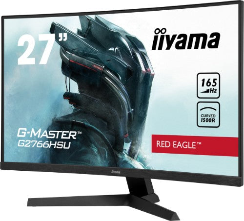 iiyama G-MASTER Immerse yourself in the game with the curved G2766HSU with FreeSync Premium