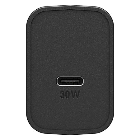 OtterBox EU Wall Charger 30W GaN - 1X USB-C 30W USB-PD, black
