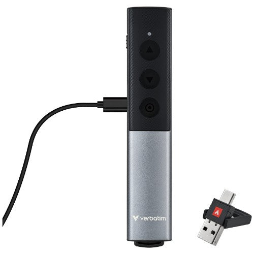 Verbatim Agenda Wireless Presenter with Red Laser Pointer