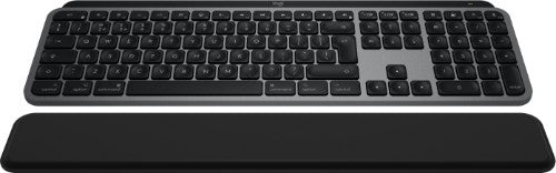 Logitech Master MX Keys S Combo for Mac keyboard Mouse included Home/Office RF Wireless + Bluetooth QWERTY UK English Aluminium, Black