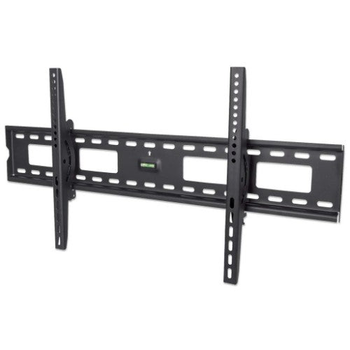 Manhattan Wall Mount for TV & Monitors (Tiltable), For screens 37" to 75", VESA compatability: all between 200x200mm and 800x400mm - check the dimensions of the four mounting holes on back of screen to ensure it fits, Max 75kg, Black, Bracket