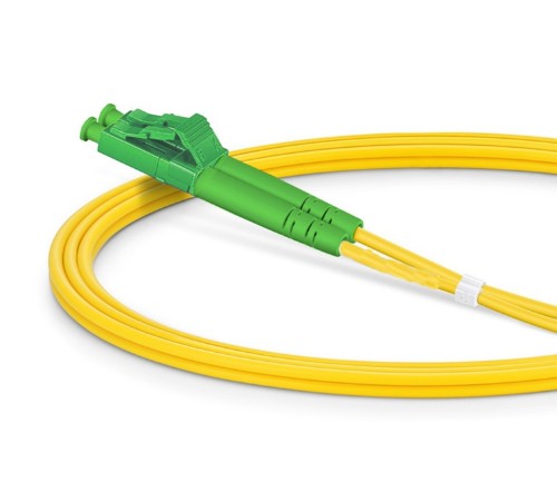 Equip E2000/APC to LC/APC Fiber Cable, SM, Duplex, 3.0m
