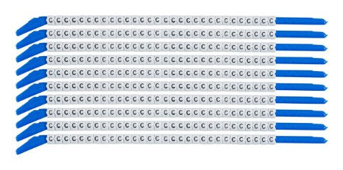 Brady SCN-13-C cable marker Black, White Nylon 300 pc(s)