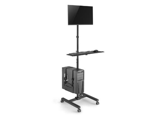 Equip 17"-32" Single Monitor Mobile Workstation