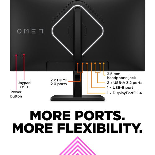 OMEN by HP 27 inch QHD 240Hz Gaming Monitor - OMEN 27qs