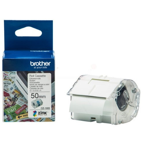 Brother CZ-1005 DirectLabel-etikettes 50mm x 5m for Brother VC 500
