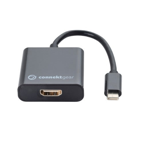 connektgear USB 3.1 Type C to HDMI Active 4K Adapter - Male to Female - Thunderbolt and DP Compatible