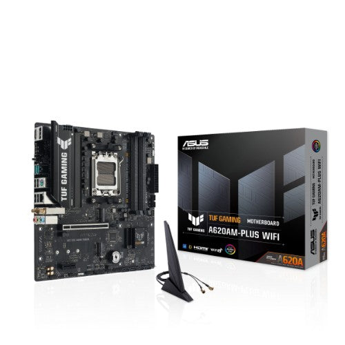 ASUS TUF GAMING A620AM-PLUS WIFI AMD A620A Socket AM5 micro ATX