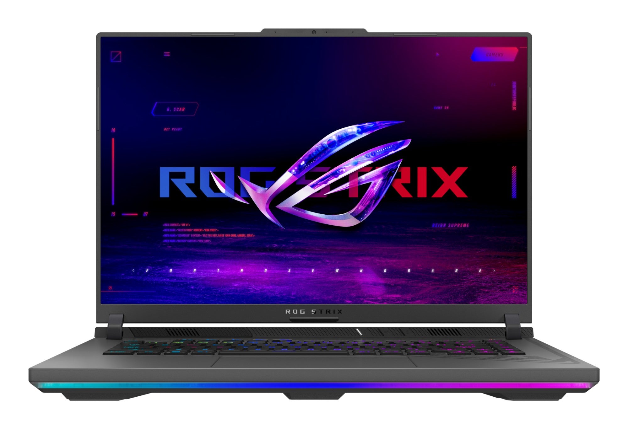 ASUS ROG Strix G16 G614JV-N3075W Intel® Core™ i7 i7-13650HX Laptop 40.6 cm (16") WUXGA 16 GB DDR5-SDRAM 512 GB SSD NVIDIA GeForce RTX 4060 Wi-Fi 6E (802.11ax) Windows 11 Home Black, Grey