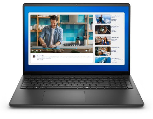 DELL DC16250 Intel Core 5 120U Laptop 40.6 cm (16") Full HD+ 16 GB DDR5-SDRAM 512 GB SSD Wi-Fi 6 (802.11ax) Windows 11 Pro US International Black