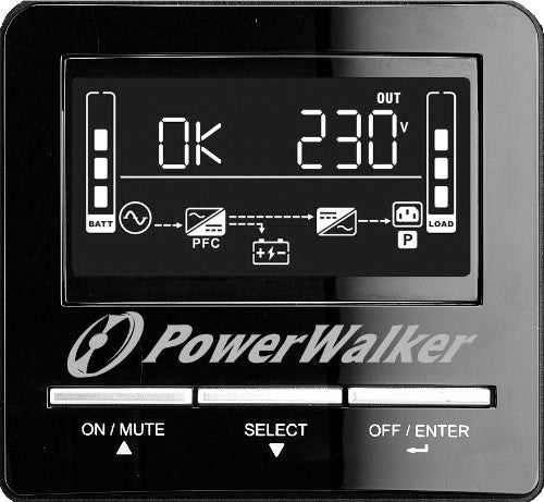 PowerWalker VI 3000 CW uninterruptible power supply (UPS) Line-Interactive 3 kVA 2100 W 8 AC outlet(s)