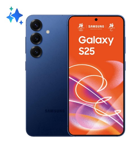 Samsung Galaxy S25 15.8 cm (6.2") Dual SIM Android 15 5G USB Type-C 12 GB 128 GB 4000 mAh Navy