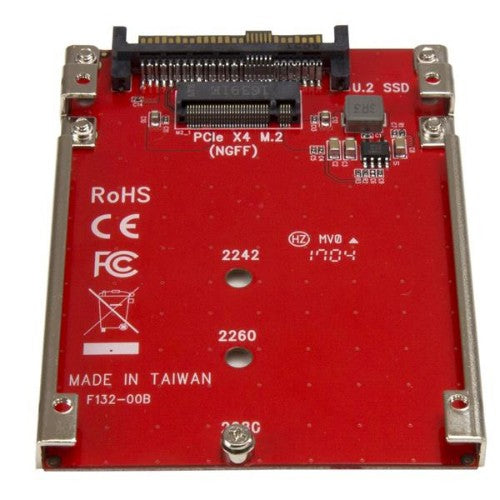 StarTech.com M.2 Drive to U.2 (SFF-8639) Host Adapter for M.2 PCIe NVMe SSDs