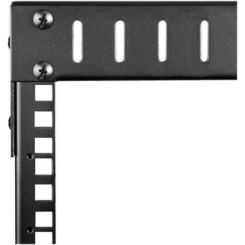 StarTech.com 8U 19" Wall Mount Network Rack - Adjustable Depth 12-20" 2 Post Open Frame Server Room Rack for AV/Data/ IT Communication/Computer Equipment/Switch w/Cage Nuts & Screws