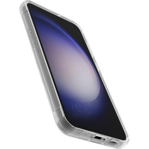 OtterBox Symmetry Clear Case for Galaxy S23+ , Shockproof, Drop proof, Protective Thin Case, 3x Tested to Military Standard, Antimicrobial Protection, clear
