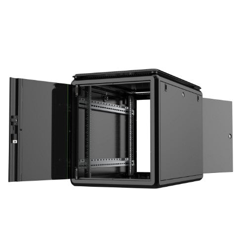 Lanview RDL12U61BL rack cabinet 12U Black