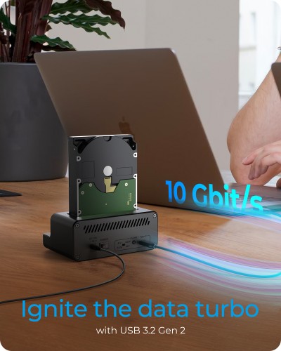 ICY BOX IB-2914MSCL-C31 USB 3.2 Gen 2 (3.1 Gen 2) Type-C Black