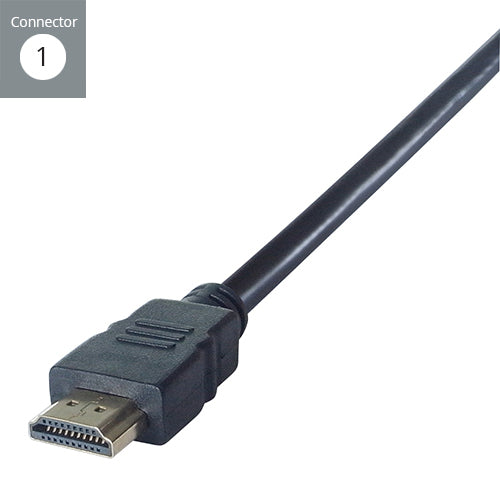 connektgear 5m HDMI V2.0 4K UHD Connector Cable - Male to Male Gold Connectors + Ferrite Cores
