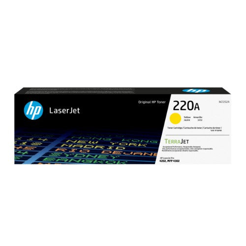 HP W2202A/220A Toner cartridge yellow, 1.8K pages ISO/IEC 19798 for HP CLJ Pro 4202