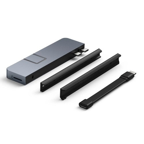 HYPER HD575-GRY-GL notebook dock/port replicator USB 3.2 Gen 1 (3.1 Gen 1) Type-C Grey