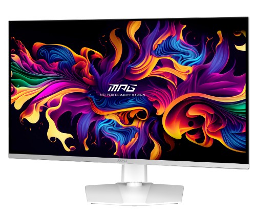 MSI MPG 321URXW QD-OLED computer monitor 80 cm (31.5") 3840 x 2160 pixels 4K Ultra HD White