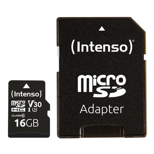Intenso 3433470 memory card 16 GB MicroSDHC UHS-I Class 10