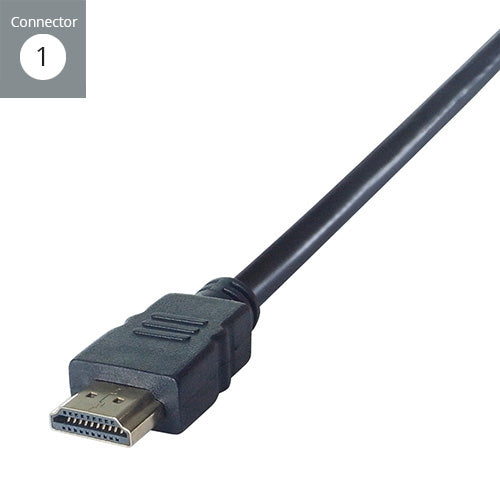 connektgear 2m HDMI to DVI-D Monitor Connector Cable - Male to Male - 18+1 Single link