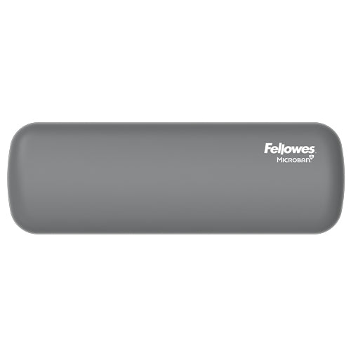 Fellowes Wrist Rest Breyta Palm Rest with Antibacterial Protection Ergonomic Wrist Support Grey
