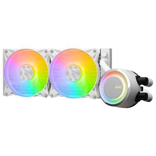 MSI MAG Coreliquid E240 WHITE Motherboard, Processor Liquid cooling kit 12 cm