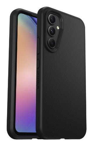 OtterBox React Case for Galaxy A54 5G, Shockproof, Drop proof, Ultra-Slim, Protective Thin Case, Tested to Military Standard, Antimicrobial Protection, Black, No Retail Packaging