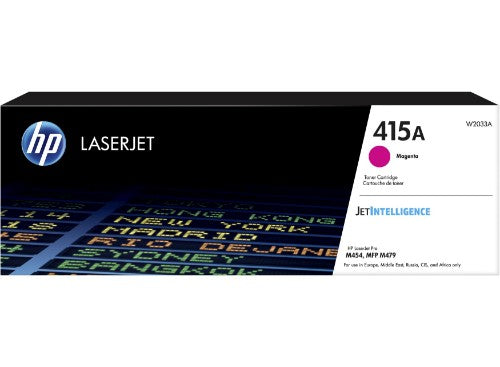 HP W2033A/415A Toner cartridge magenta, 2.1K pages ISO/IEC 19798 for HP E 45028/M 454