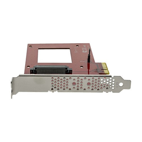 StarTech.com U.2 to PCIe Adapter for 2.5" U.2 NVMe SSD - SFF-8639 - x4 PCI Express 4.0