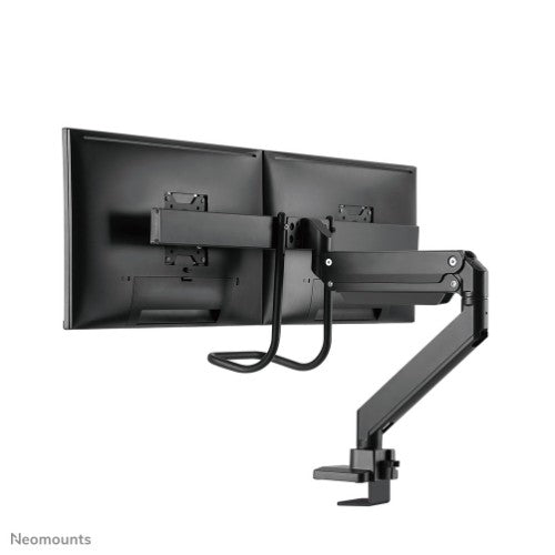 Neomounts NM-D775DXBLACK Monitor arm 10-32" - gas spring - Topfix - 180°-stop