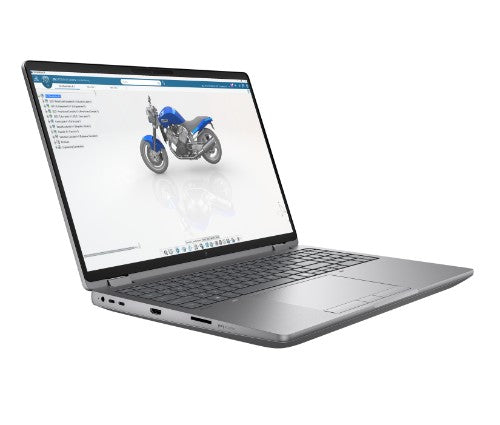 HP ZBook Fury G1i Wolf Pro Security Edition Intel Core Ultra 9 285HX Mobile workstation 40.6 cm (16") WQXGA 64 GB DDR5-SDRAM 2 TB SSD NVIDIA RTX PRO 4000 Blackwell Wi-Fi 7 (802.11be) Windows 11 Pro AI Workstation, AI PC Silver