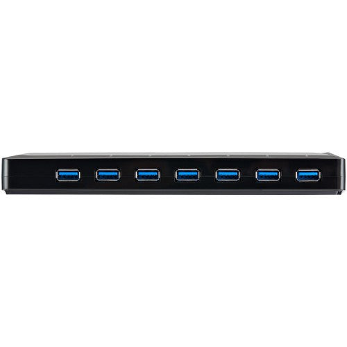 StarTech.com 7-Port USB 3.0 Hub plus Dedicated Charging Ports - 2 x 2.4A Ports~7-Port USB 3.0 Hub (5Gbps) plus Dedicated Charging Ports - 2 x 2.4A Ports