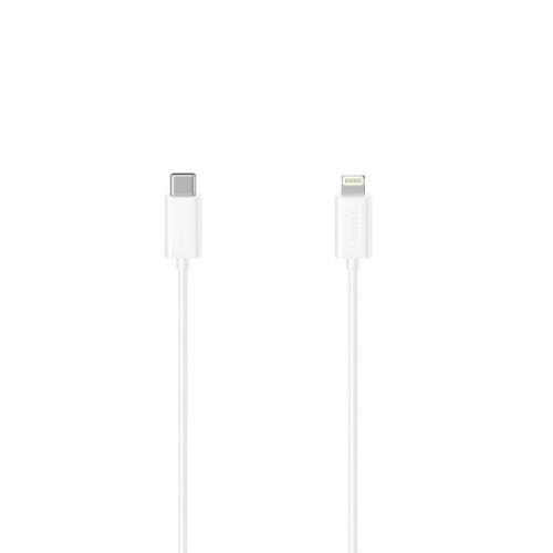 Hama 00200645 lightning cable 1.5 m White