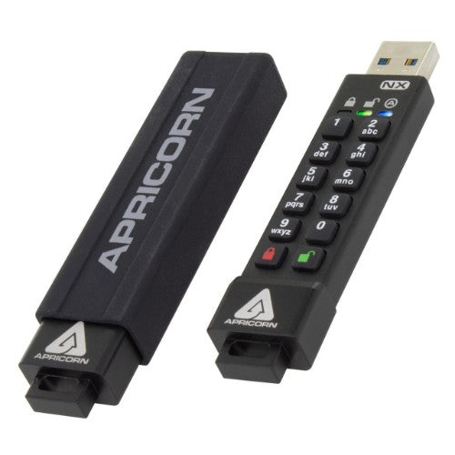 Apricorn Aegis Secure Key 3NX USB flash drive 16 GB USB Type-A 3.2 Gen 1 (3.1 Gen 1) Black