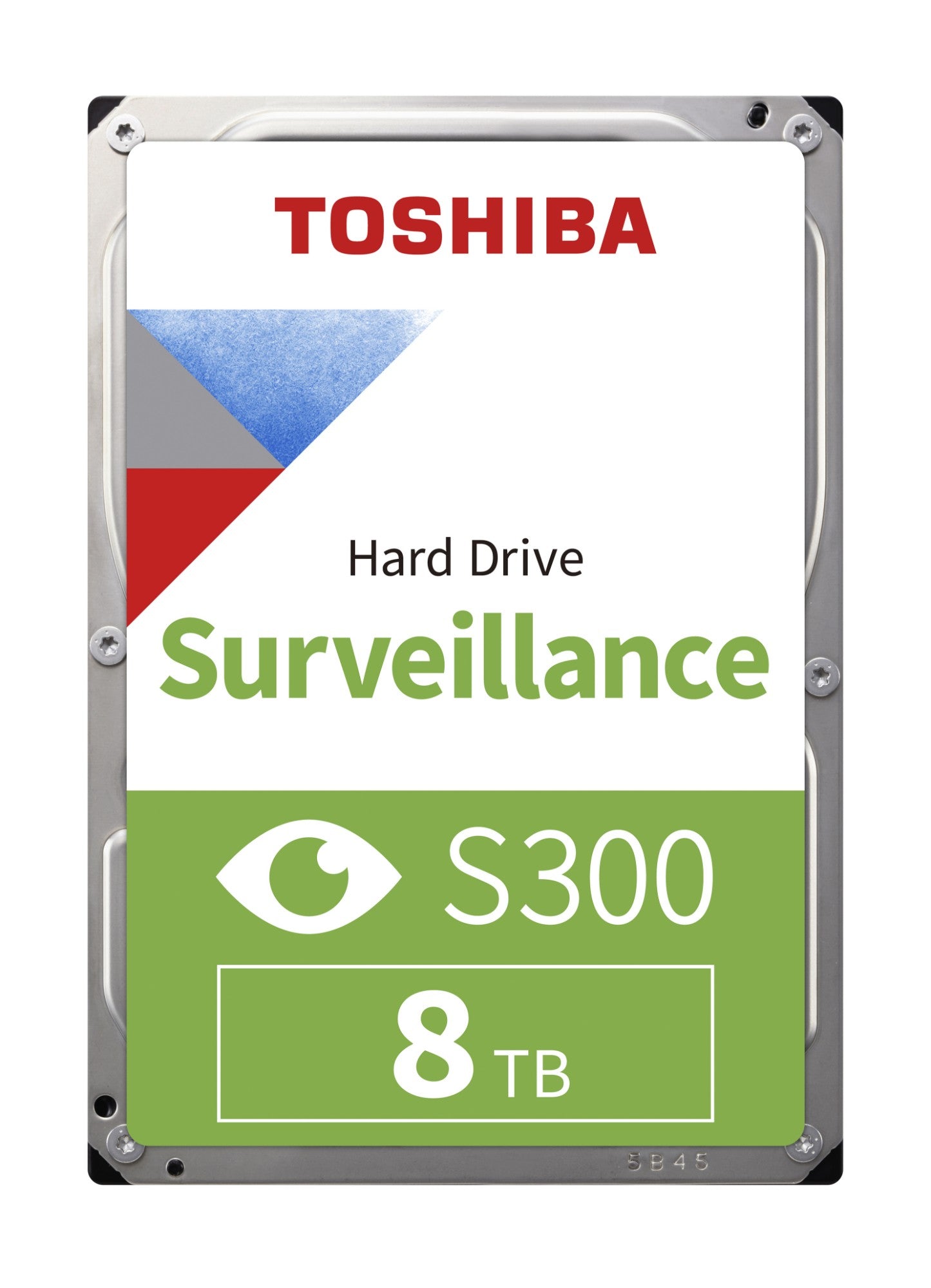 Toshiba S300 Surveillance internal hard drive 8 TB 7200 RPM 256 MB 3.5" Serial ATA III