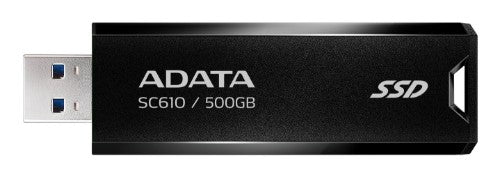 ADATA SC610 500 GB USB Type-A 3.2 Gen 2 (3.1 Gen 2) Black