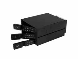 StarTech.com 3 Bay Aluminum Trayless Hot Swap Mobile Rack Backplane for 3.5in SAS II/SATA III - 6 Gbps HDD