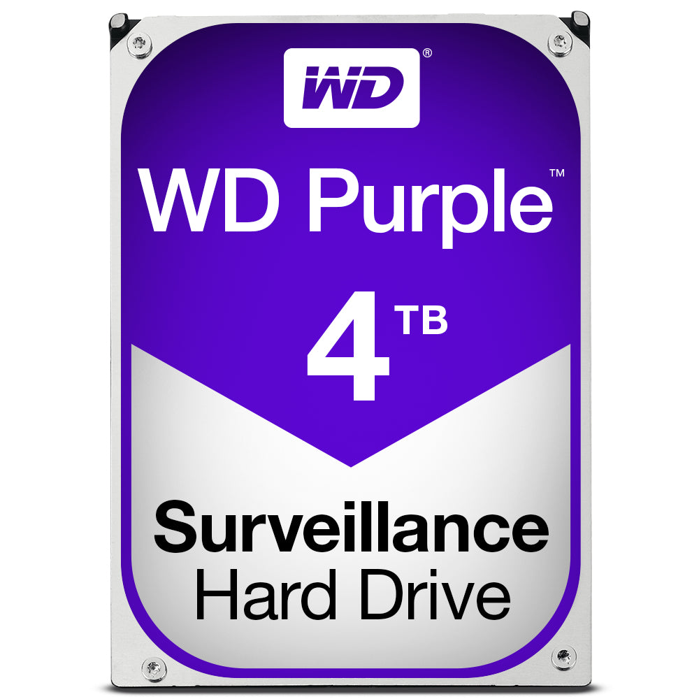 Western Digital Purple internal hard drive 4 TB 5400 RPM 64 MB 3.5" Serial ATA III