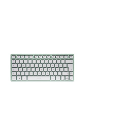 CHERRY KW 7100 MINI BT keyboard Universal Bluetooth QWERTZ German Mint colour
