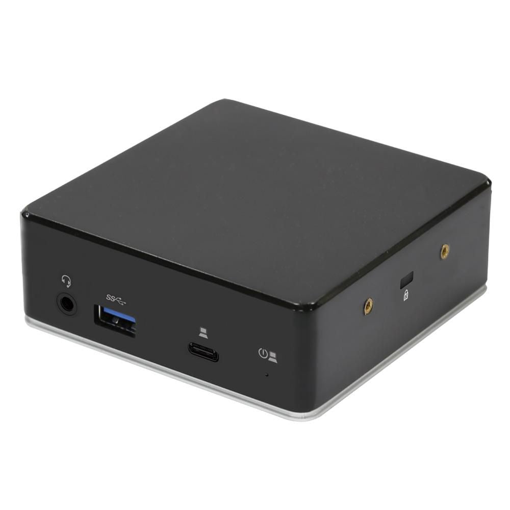 eSTUFF GLB232002 laptop dock/port replicator Wired USB 3.2 Gen 1 (3.1 Gen 1) Type-C Black