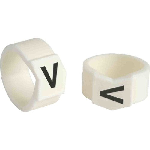 Brady SCN-61-V cable marker Black, White Nylon 50 pc(s)