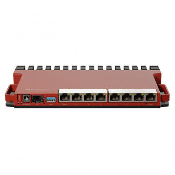 Mikrotik L009UiGS-RM wired router 2.5 Gigabit Ethernet, Gigabit Ethernet Red