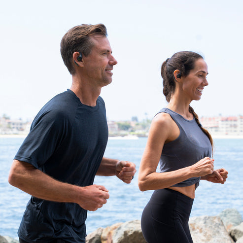 JLab Open Sport Headset True Wireless Stereo (TWS) Ear-hook Sports Bluetooth Black