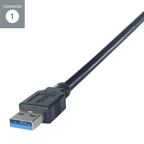 connektgear 2m USB 3 Connector Cable A Male to B Male - SuperSpeed