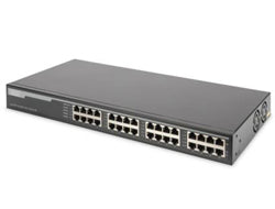 Digitus 16-port 10G Ethernet PoE+ injector, 802.3at, 250 W