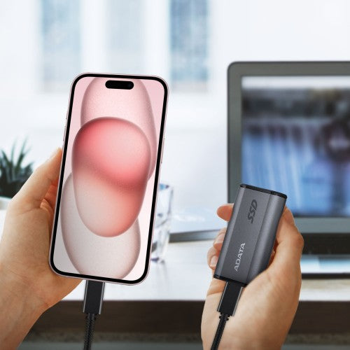 ADATA SE880 1 TB USB Type-C 3.2 Gen 2 (3.1 Gen 2) Grey