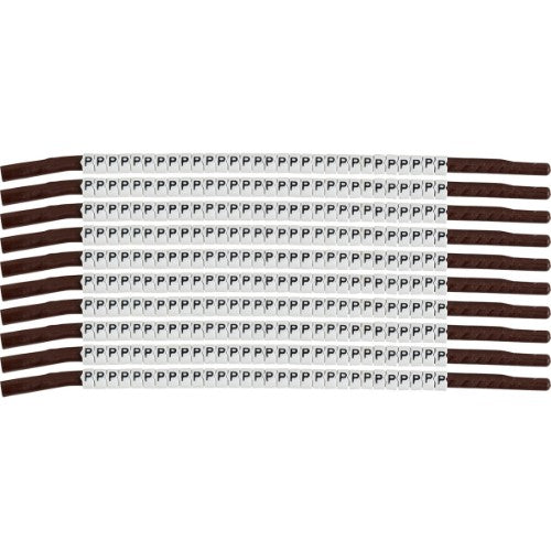 Brady SCN-15-P cable marker Black, White Nylon 300 pc(s)